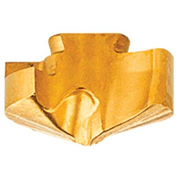 Iscar - Series IDI-SG, 24.41mm Diam Grade IC908 140° Replaceable Drill Tip - Carbide, TiAlN Finish, 24 Seat Size - Americas Industrial Supply
