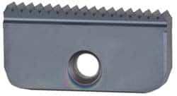 Carmex - 11.5 TPI, Internal/External Thread, NPT Standard, 40IE MT7 Grade Thread Mill Insert - Carbide, TiAlN Coating - Americas Industrial Supply
