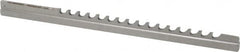 Dumont Minute Man - 3/32" Keyway Width, Style B, Keyway Broach - High Speed Steel, Bright Finish, 3/16" Broach Body Width, 19/64" to 1-11/16" LOC, 6-3/4" OAL, 930 Lbs Pressure for Max LOC - Americas Industrial Supply