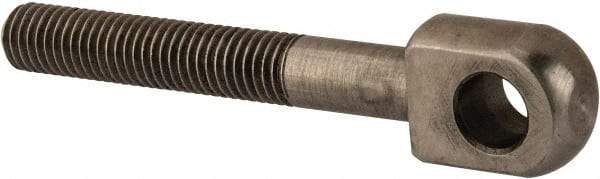 Gibraltar - 1/2-13, 2-1/2" Thread Length, 1/2" Hole Diam, Stainless Steel, Swing Bolt - Grade 303, 5/8" Head Thickness, 4-1/8" Hole Center to End - Americas Industrial Supply