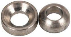 Gibraltar - 3/16" Bolt, Stainless Steel, Spherical Washer Assembly - 7/32" Inside x 7/16" Female Outside, 3/8" Male OD, 15/64" Thick, 5/64" Radius, 303 Grade - Americas Industrial Supply
