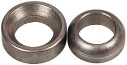 Gibraltar - 5/16" Bolt, Stainless Steel, Spherical Washer Assembly - 11/32" Inside x 9/16" Female Outside, 1/2" Male OD, 21/64" Thick, 1/16" Radius, 303 Grade - Americas Industrial Supply