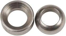Gibraltar - 3/8" Bolt, Stainless Steel, Spherical Washer Assembly - 13/32" Inside x 11/16" Female Outside, 5/8" Male OD, 27/64" Thick, 3/32" Radius, 303 Grade - Americas Industrial Supply