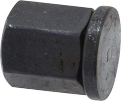 Gibraltar - 1/4-20, Black Oxide Finish, Steel Swivel Hex Nut - 3/8" Pad, 5/16" Wide x 13/32" High x 3/16" Deep - Americas Industrial Supply