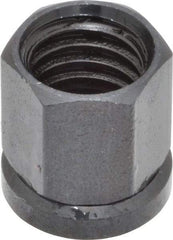 Gibraltar - 3/8-16, Black Oxide Finish, Steel Swivel Hex Nut - 1/2" Pad, 7/16" Wide x 17/32" High x 17/64" Deep - Americas Industrial Supply