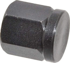 Gibraltar - 1/2-13, Black Oxide Finish, Steel Swivel Hex Nut - 11/16" Pad, 5/8" Wide x 21/32" High x 3/8" Deep - Americas Industrial Supply