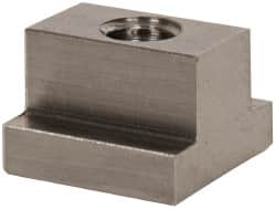 Gibraltar - 3/8-16 Blind Tapped T Slot Nut - 1/2" Slot Width, 7/8 x 1/4" Base Width x Height, 7/8 x 5/8" OAL x Height - Americas Industrial Supply