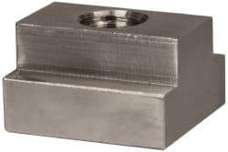 Gibraltar - 1/2-13 Blind Tapped T Slot Nut - 11/16" Slot Width, 1-1/8 x 13/32" Base Width x Height, 1-1/4 x 3/4" OAL x Height - Americas Industrial Supply