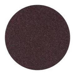 3M - 6" Diam, Aluminum Oxide Hook & Loop Disc - Medium Grade, Nonwoven, Series SC-DH - Americas Industrial Supply