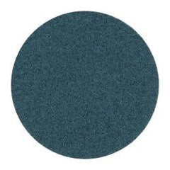 3M - 8" Diam, Aluminum Oxide Hook & Loop Disc - Very Fine Grade, Nonwoven, Series SC-DH - Americas Industrial Supply