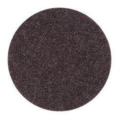 3M - 4-1/2" Diam, Aluminum Oxide Hook & Loop Disc - Medium Grade, Nonwoven, Series SE-DH - Americas Industrial Supply