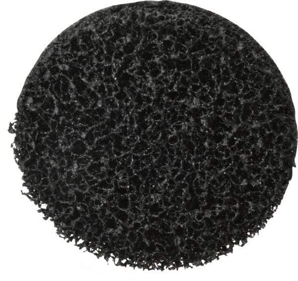 3M - 4-1/2" Diam, Silicon Carbide Hook & Loop Disc - Very Coarse Grade, Nonwoven, Series CR-DH - Americas Industrial Supply