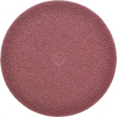 3M - 8" Very Fine Grade Aluminum Oxide Deburring Disc - 3/4" Center Hole, Arbor Connection, Maroon, 3,000 Max RPM - Americas Industrial Supply
