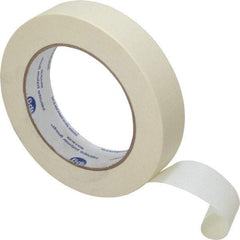 Intertape - 1" Wide x 60 Yd Long White Paper Masking Tape - Series PG500, 5 mil Thick, 21 In/Lb Tensile Strength - Americas Industrial Supply