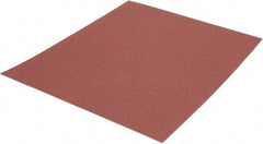 Made in USA - 120 Grit, Aluminum Oxide Adhesive Backed Sanding Sheets - Cloth, 9" x 11", Fine Grade, J Weighted Backing - Americas Industrial Supply