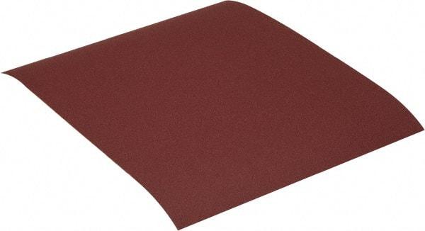 Made in USA - 240 Grit, Aluminum Oxide Adhesive Backed Sanding Sheets - Cloth, 9" x 11", Very Fine Grade, J Weighted Backing - Americas Industrial Supply