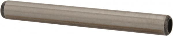 Value Collection - 1/4" Diam x 2-1/4" Pin Length Grade 8 Alloy Steel Pull Out Dowel Pin - 1 Rounded & 1 Threaded End - Americas Industrial Supply