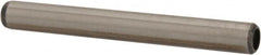 Value Collection - 1/4" Diam x 2-1/4" Pin Length Grade 8 Alloy Steel Pull Out Dowel Pin - 1 Rounded & 1 Threaded End - Americas Industrial Supply