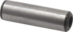 Value Collection - 3/8" Diam x 1-1/4" Pin Length Grade 8 Alloy Steel Pull Out Dowel Pin - 1 Rounded & 1 Threaded End - Americas Industrial Supply