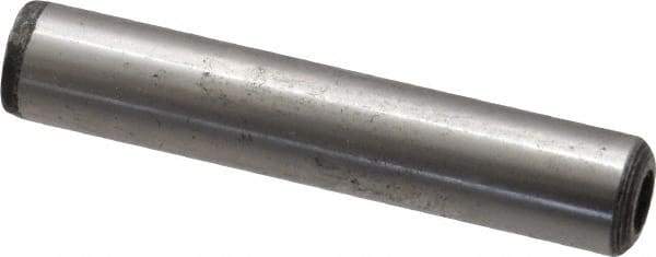 Value Collection - 3/8" Diam x 2" Pin Length Grade 8 Alloy Steel Pull Out Dowel Pin - 1 Rounded & 1 Threaded End - Americas Industrial Supply