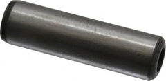 Value Collection - 1/2" Diam x 1-3/4" Pin Length Grade 8 Alloy Steel Pull Out Dowel Pin - 1 Rounded & 1 Threaded End - Americas Industrial Supply