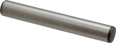 Value Collection - 1/2" Diam x 3-1/2" Pin Length Grade 8 Alloy Steel Pull Out Dowel Pin - 1 Rounded & 1 Threaded End - Americas Industrial Supply