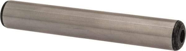 Value Collection - 5/8" Diam x 4" Pin Length Grade 8 Alloy Steel Pull Out Dowel Pin - 1 Rounded & 1 Threaded End - Americas Industrial Supply