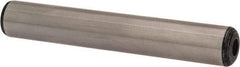 Value Collection - 5/8" Diam x 4" Pin Length Grade 8 Alloy Steel Pull Out Dowel Pin - 1 Rounded & 1 Threaded End - Americas Industrial Supply