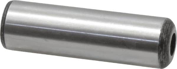 Value Collection - 3/4" Diam x 2-1/2" Pin Length Grade 8 Alloy Steel Pull Out Dowel Pin - 1 Rounded & 1 Threaded End - Americas Industrial Supply