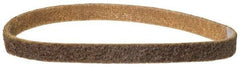 3M - 3" Wide x 132" OAL, Aluminum Oxide Abrasive Belt - Aluminum Oxide, Coarse, Nonwoven, Series SC-BL - Americas Industrial Supply