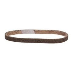 3M - 1/2" Wide x 18" OAL, Aluminum Oxide Abrasive Belt - Aluminum Oxide, Coarse, Nonwoven, Series SC-BS - Americas Industrial Supply