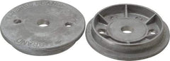 3M - Deburring Wheel Flange - Compatible with 3" Diam x 1/2" Hole Deburring Wheels - Americas Industrial Supply