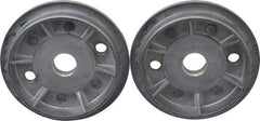 3M - Deburring Wheel Flange - Compatible with 3" Diam x 5/8" Hole Deburring Wheels - Americas Industrial Supply