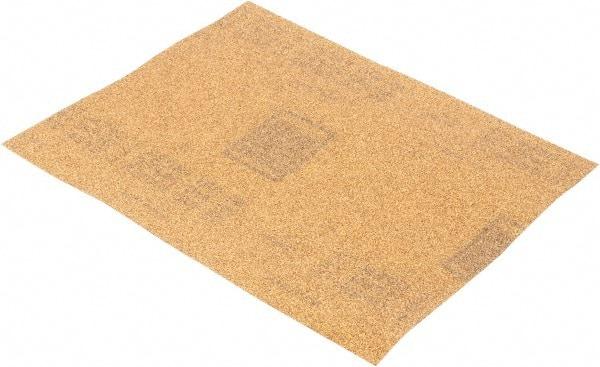 Value Collection - 80 Grit, Aluminum Oxide Sanding Sheet - 11" Long x 9" Wide, Medium Grade, D Weighted Paper Backing - Americas Industrial Supply