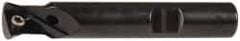 Dorian Tool - 60° Included Angle, 1/2 Inch Max Cutting Diameter, 1 Cutter Insert, 3/8 Inch Shank Diameter, TDEX 110204-EN Insert Style, Indexable Dovetail Cutter - 2.39 Inch Overall Length - Americas Industrial Supply