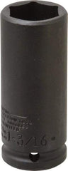 Proto - 3/4" Drive 1-3/16" Deep Thin Wall Impact Socket - 6 Points, 4" OAL - Americas Industrial Supply