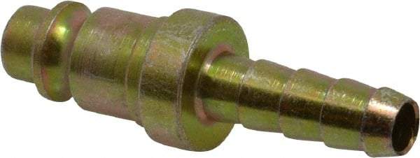 Coilhose Pneumatics - Hose Barb Acme Pneumatic Hose Connector - Steel, 1/4" Body Diam, 1/4" Hose ID - Americas Industrial Supply