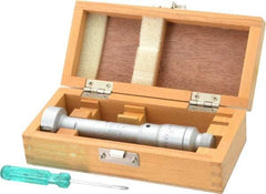 SPI - 1.2 to 1.4", 3.15" Gage Depth, Mechanical Inside Hole Micrometer - 0.0002" Graduation, 0.0002" Accuracy, Ratchet Stop Thimble - Americas Industrial Supply