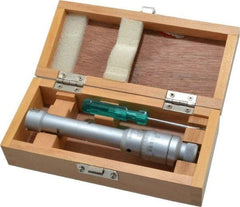 SPI - 0.8 to 1", 3.15" Gage Depth, Mechanical Inside Micrometer - 0.0002" Graduation, 0.0002" Accuracy, Ratchet Stop Thimble - Americas Industrial Supply