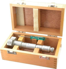 SPI - 2.4 to 2.8", 3.54" Gage Depth, Mechanical Inside Hole Micrometer - 0.0002" Graduation, 0.00025" Accuracy, Ratchet Stop Thimble - Americas Industrial Supply