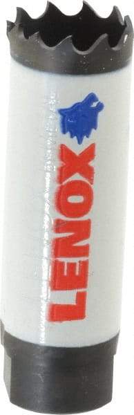 Lenox - 3/4" Diam, 1-1/2" Cutting Depth, Hole Saw - Bi-Metal Saw, Toothed Edge - Americas Industrial Supply