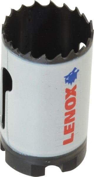 Lenox - 1-3/8" Diam, 1-1/2" Cutting Depth, Hole Saw - Bi-Metal Saw, Toothed Edge - Americas Industrial Supply