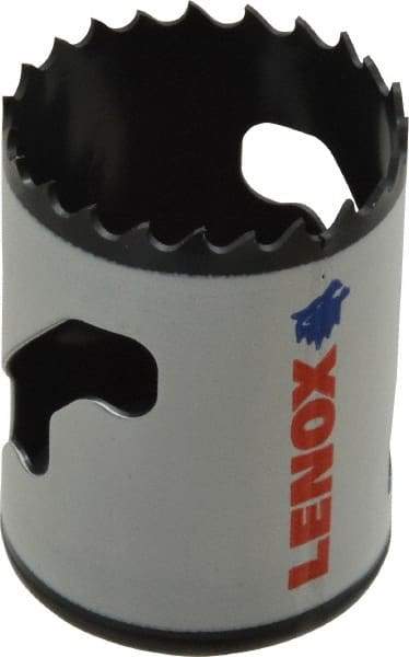 Lenox - 1-9/16" Diam, 1-1/2" Cutting Depth, Hole Saw - Bi-Metal Saw, Toothed Edge - Americas Industrial Supply