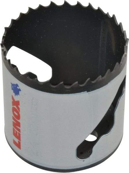 Lenox - 2-1/16" Diam, 1-1/2" Cutting Depth, Hole Saw - Bi-Metal Saw, Toothed Edge - Americas Industrial Supply