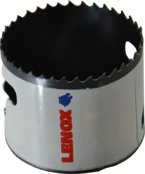 Lenox - 2-1/2" Diam, 1-1/2" Cutting Depth, Hole Saw - Bi-Metal Saw, Toothed Edge - Americas Industrial Supply