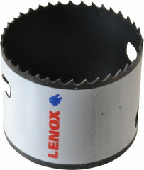 Lenox - 2-9/16" Diam, 1-1/2" Cutting Depth, Hole Saw - Bi-Metal Saw, Toothed Edge - Americas Industrial Supply