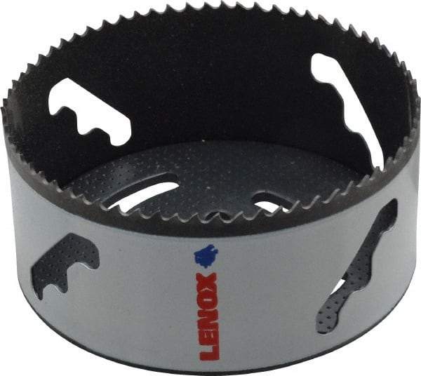 Lenox - 4-1/2" Diam, 1-1/2" Cutting Depth, Hole Saw - Bi-Metal Saw, Toothed Edge - Americas Industrial Supply