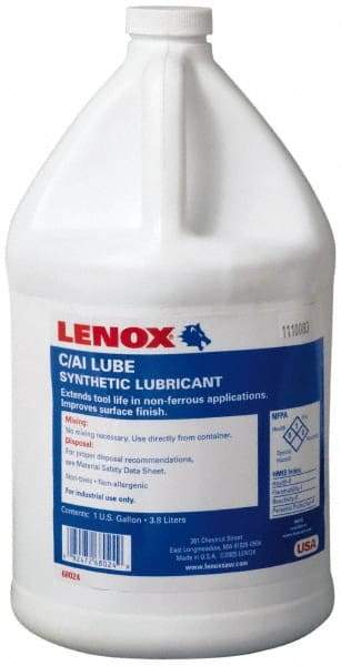 Lenox - Lenox Lube - C/AI, 5 Gal Pail Sawing Fluid - Synthetic - Americas Industrial Supply