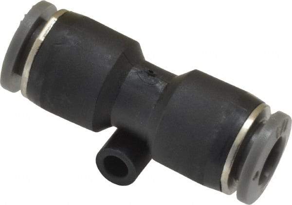 Norgren - 1/4" Tube OD, Brass Push-to-Connect Tube Union - Tube to Tube Connection, 150 Max psi, Nitrile O-Ring, 0 to 175°F Working Temp - Americas Industrial Supply