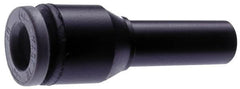 Norgren - 1/8" Tube OD, Brass Push-to-Connect Tube Straight Stem - Tube to Stem Connection, 150 Max psi, Nitrile O-Ring, 0 to 175°F Working Temp - Americas Industrial Supply